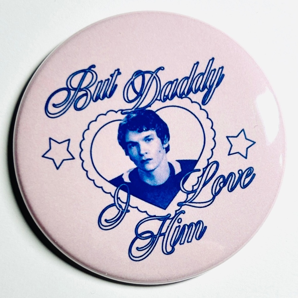 Heated Rivalry Set of Three 2.25” Pinback Buttons - Picture 5 of 5